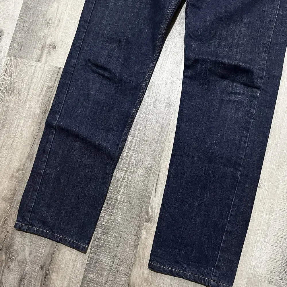 Patagonia Iron Clad Jeans Mens 31x32 Dark Wash Blue Straight Leg Denim